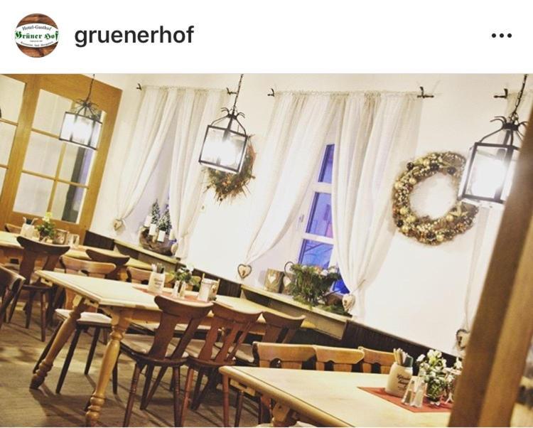 Hotel-Gasthof Gruener Hof Freising Exterior foto